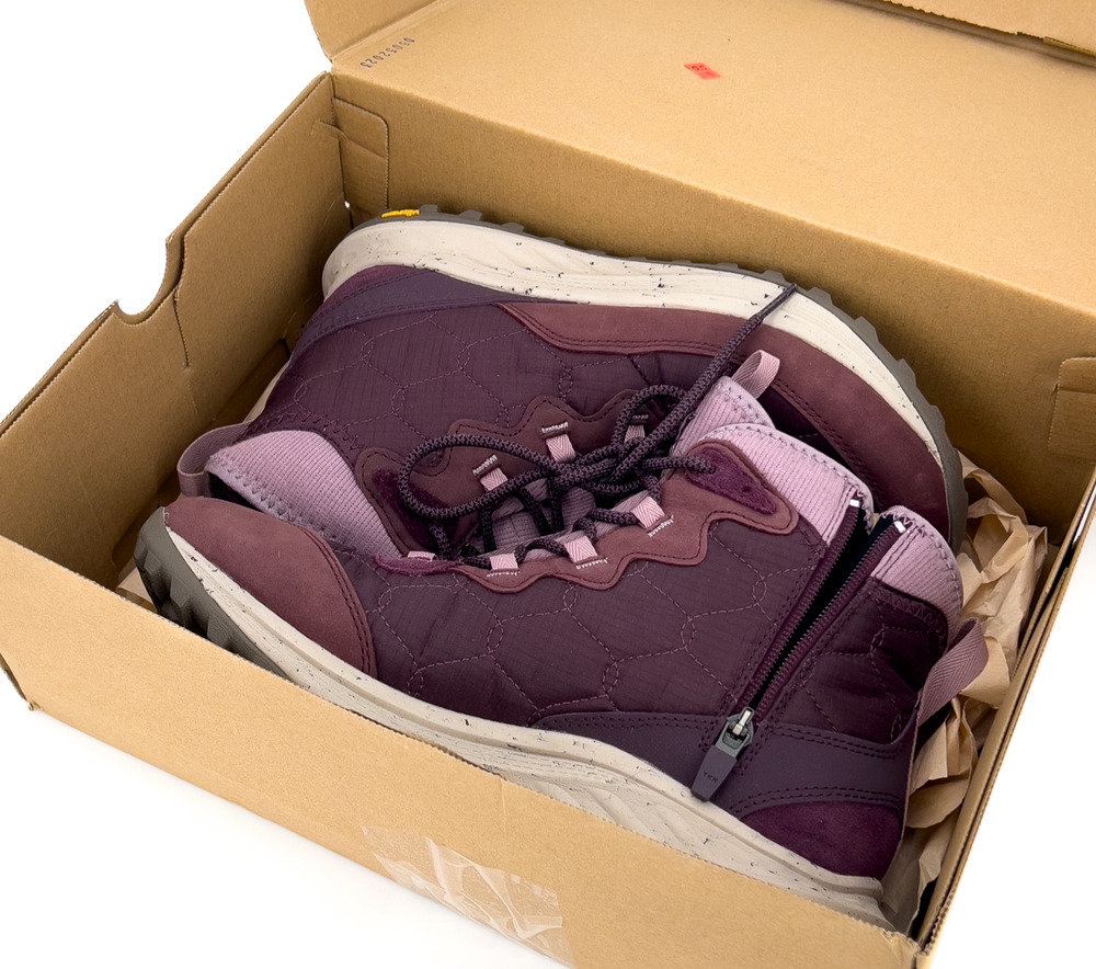 Merrell Womens Antora 3 Thermo Waterproof Snow Boot Size 8.5 Burgundy